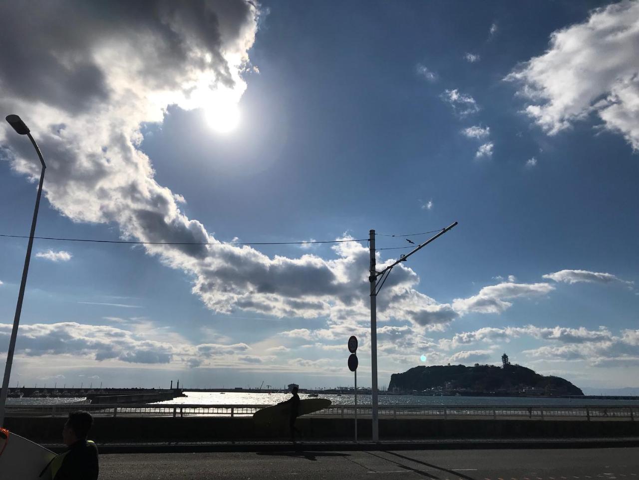 White Sand Beach Enoshima Kamakura Buitenkant foto